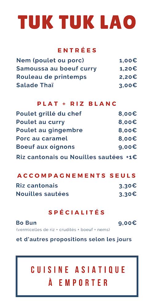 Tuk Tuk Lao - Menu Image 2